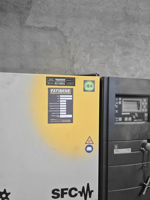 Compressore a vite Kaeser BSD 75 SIGMA SFC con inverter usato